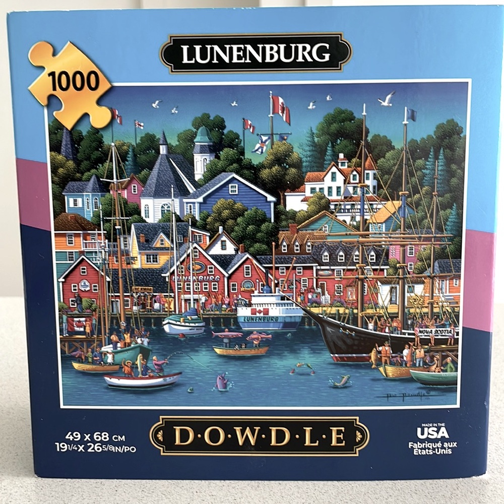 Dowdle 1000 Piece Puzzle: Lunenburg